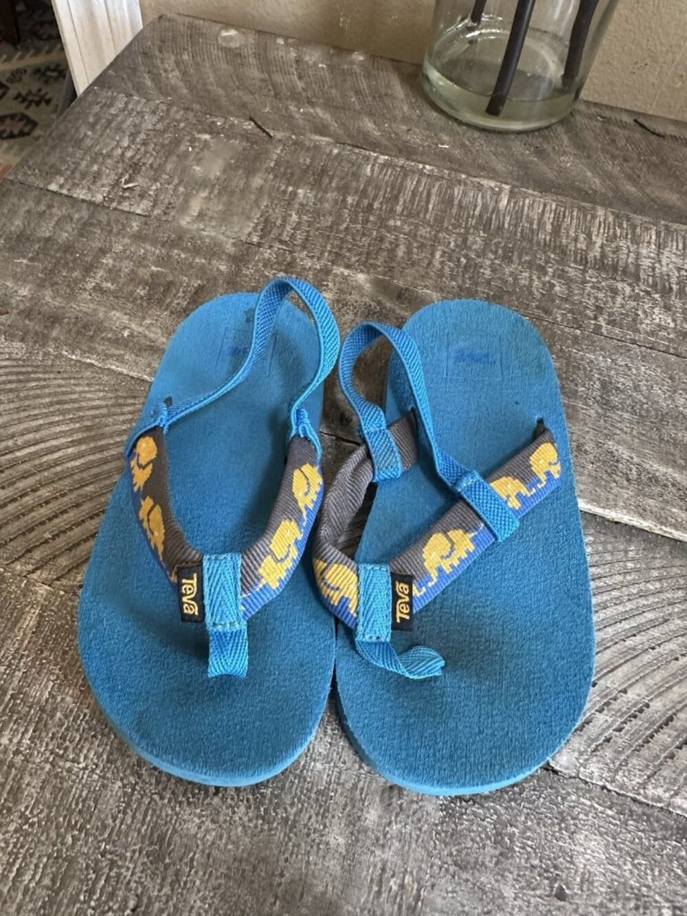 Teva Kids' Mush II sandals Blue Toddler Size 9